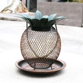 Pineapple Outdoor Hanging Hummingbird Bird Feeder