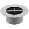 Solar LED Disk Lights IP44 Water-Resistant Light Sensor Lawn Light Auto On/Off Light Built in for Garden Yard Deck Path