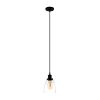 Black Pendant Lighting for Kitchen Island Modern Glass Shade Pendant Light