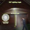 Solar Lights 88 LEDs Wall Lamps Outdoor 120° Motion Sensor Sound Control Lightings