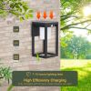 Inowel Solar Outdoor Wall Light Dusk to Dawn Lantern LED IP44 1972