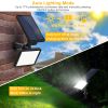 48 LEDs Solar Spotlight Outdoor Light Sensor Wall Lawn Garden Lamp Waterproof SOS Flash