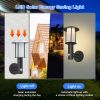 Inowel Solar Outdoor Wall Light Dusk to Dawn LED Lantern IP44 2047