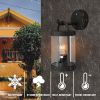 Wall Light Dusk to Dawn Sensor Outdoor Wall Lantern with E26 Bulb