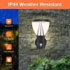 Inowel Solar Outdoor Wall Light Dusk to Dawn LED Lantern IP44 1968