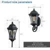 Outdoor Waterproof Glass Retro Wall Lamp