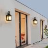 Large Outdoor Wall Lamps With Glass