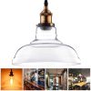 11 Flashlight Shape Glass Ceiling Light/Transparent