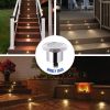 5pcs Warm White LED Deck Lights