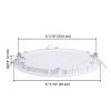 18W LED Ceiling Light Round Warm White