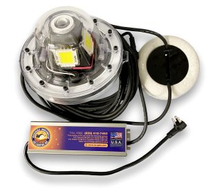 Mega-Watt Underwater LED Lighting System (Color: White)