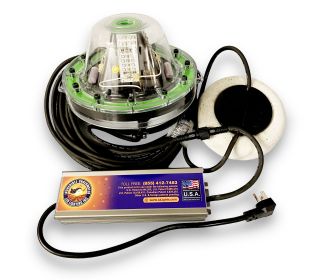 Mega-Watt Underwater LED Lighting System (Color: Green)