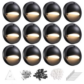 LED Deck Lights 12PCS (Warehouse: LA01)