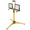 10,000 Lumen LED Work Light , Dual head,Telescoping Adjustable Tripod Stand, Rotating Lamps